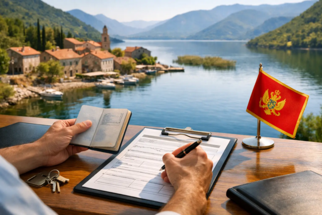 Aufenthaltsgenehmigung in Montenegro beantragen