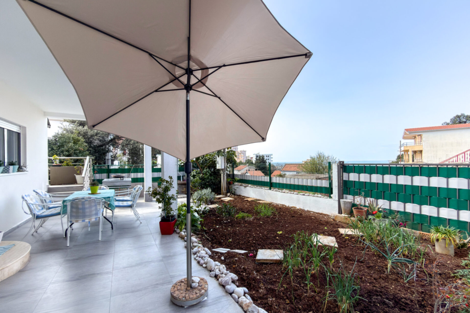 Ferienwohnung Frangipani Utjeha Montenegro Garten