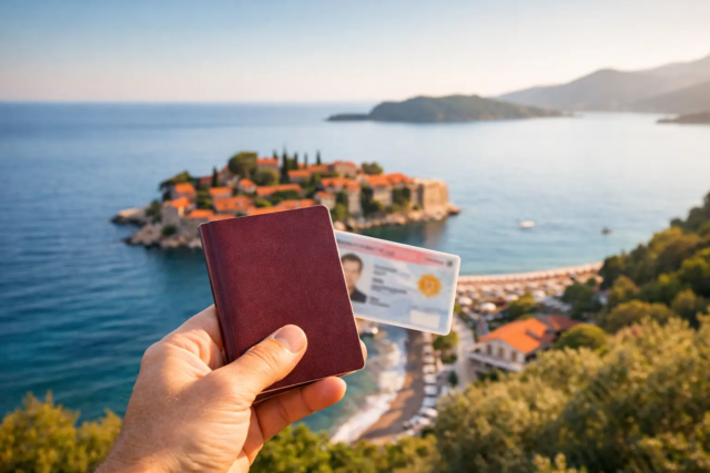Reisepass oder Personalausweis Montenegro?