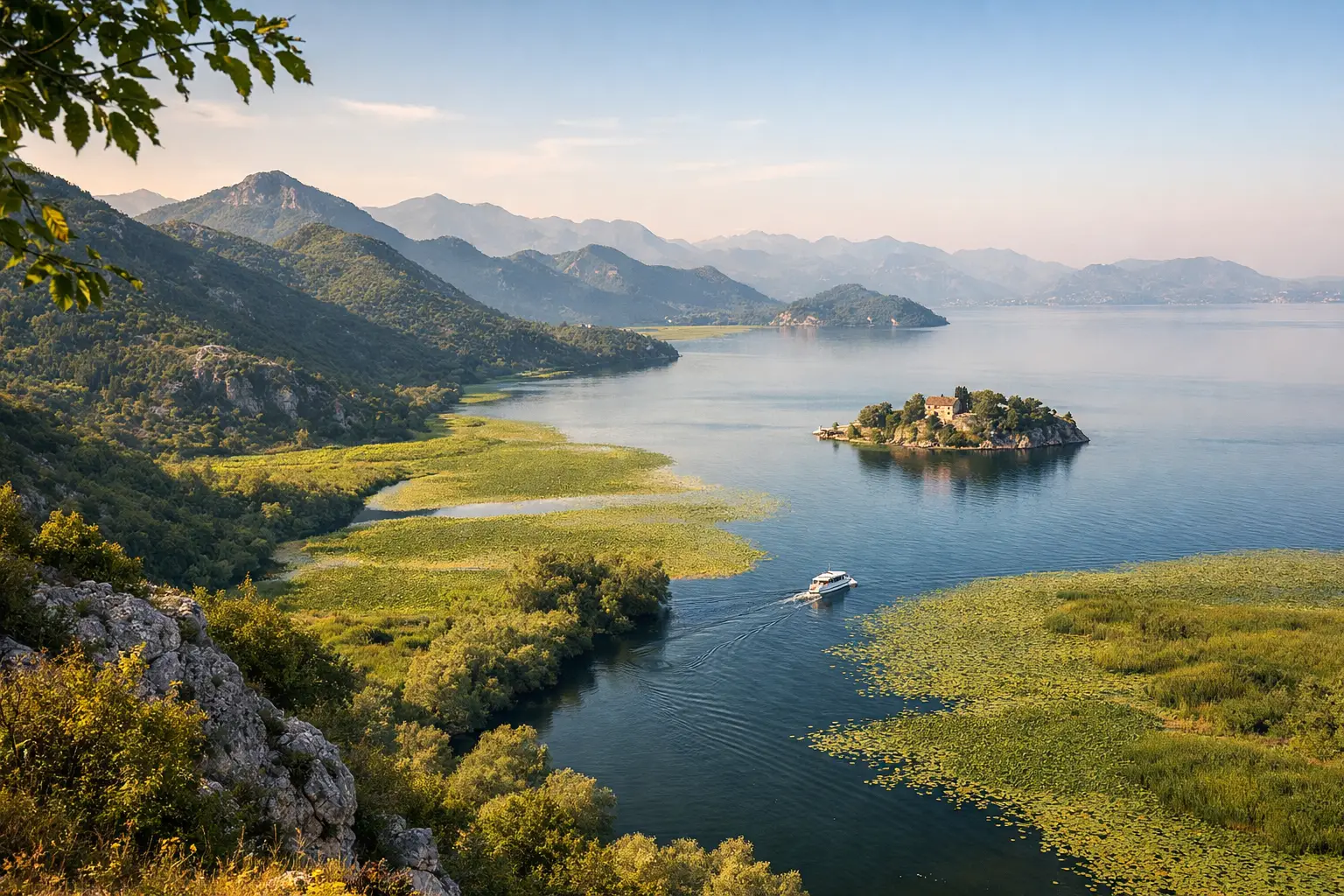 Top-Sehenswürdigkeiten am Skadarsee erleben
