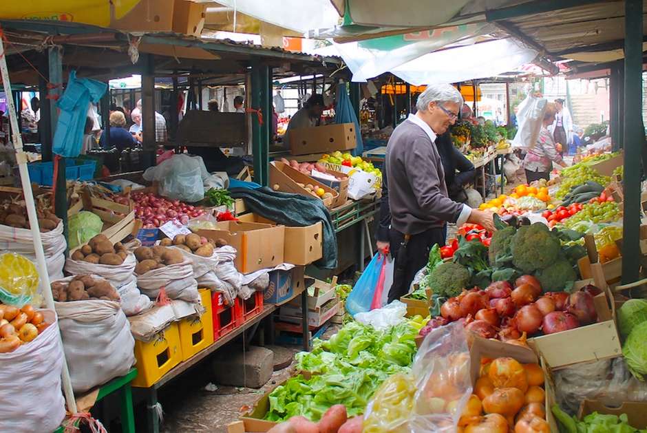 Grüner Markt in Heceg Novi