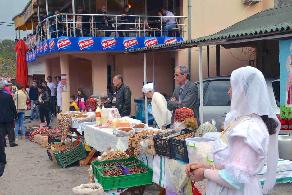 Bauernmarkt in Ostros